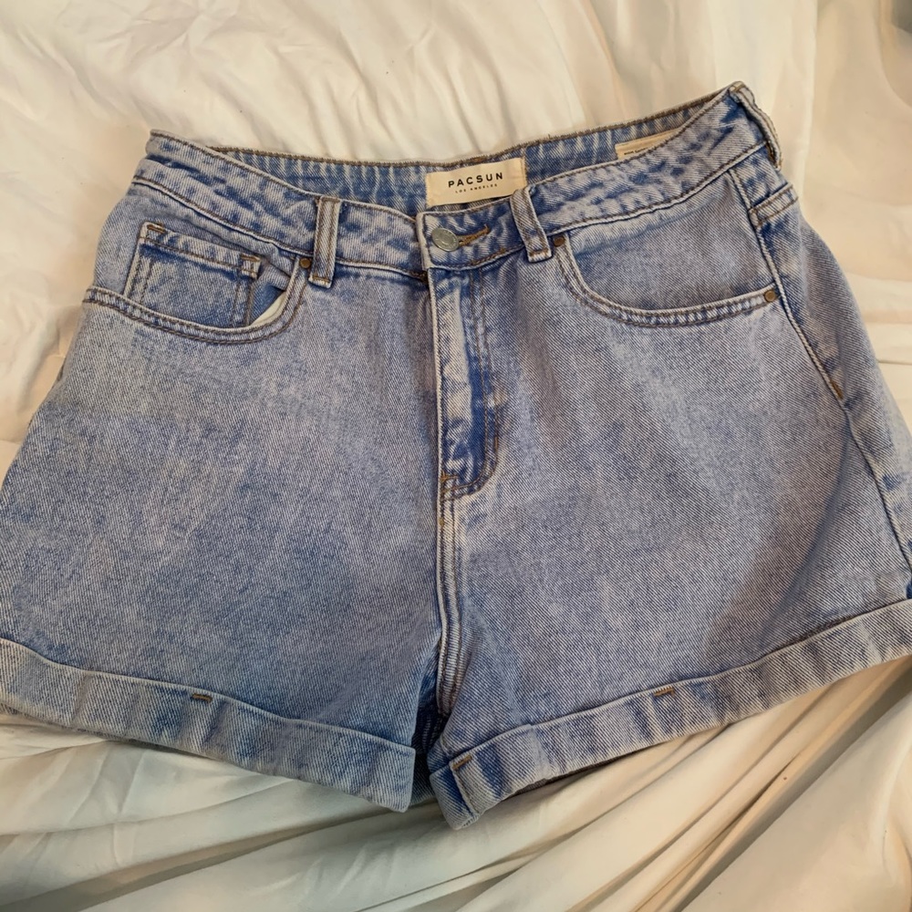 PacSun mom shorts, denim shorts pacsun